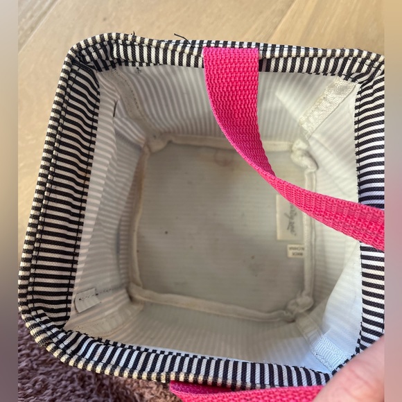 Thirty One littles carry all caddy black pink white - Picture 5 of 5